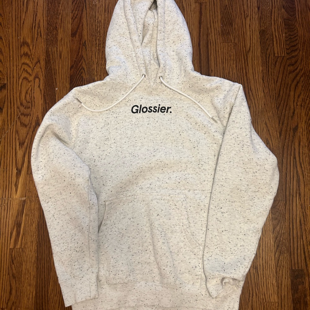 GLOSSIER SPECKLED HOODIE